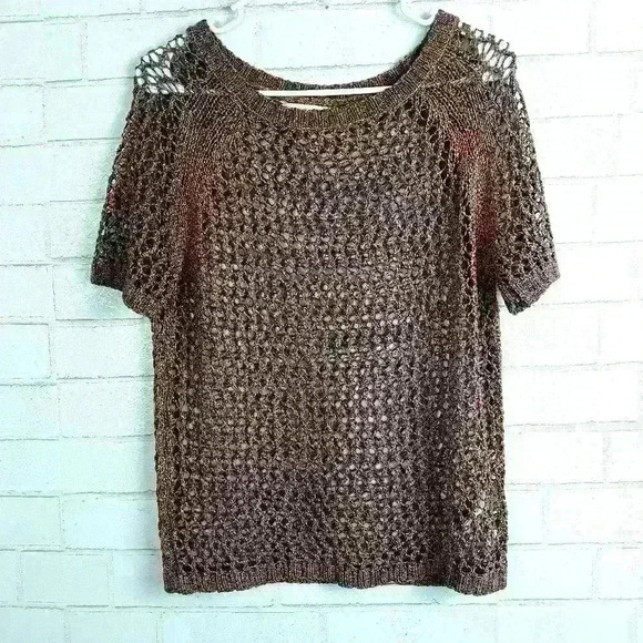 Graham & Spencer Open Knit Sweater F64 - Picture 1 of 5